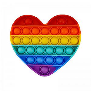 POP IT Rainbow Pelangi Mainan Pop Its Gelembung Meletup Mainan Anak Warna – A668
