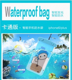 Sarung HP Tahan Air Karakter dengan Klip Waterproof Case Underwater - 022