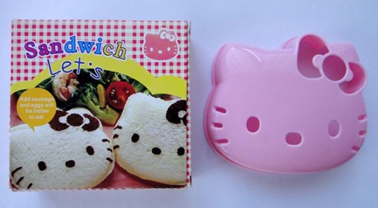 Cetak Roti Tawar Sandwich Hello Kitty - 522