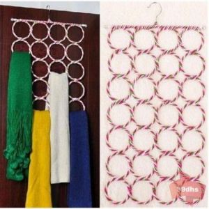 Hanger Ring Jilbab Gantungan Hijab Mukena Hanging Alat Gantung Syal Multifungsi Serbaguna �- 366