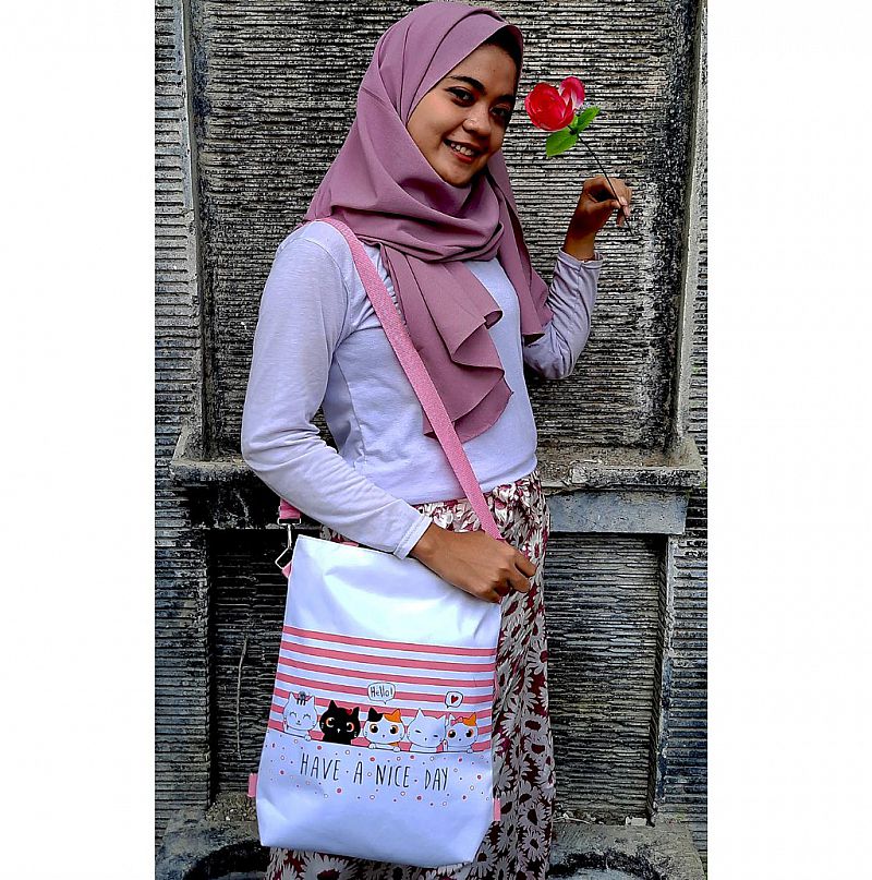 Tas Serbaguna Tas Tenteng Tas Ransel Tas Selempang Serbaguna Motif Karakter Quotes Kucing Have A Nic Tas Serbaguna Tas Tenteng Tas Ransel Tas Selempang Serbaguna Motif Karakter Quotes Kucing Have A Nic