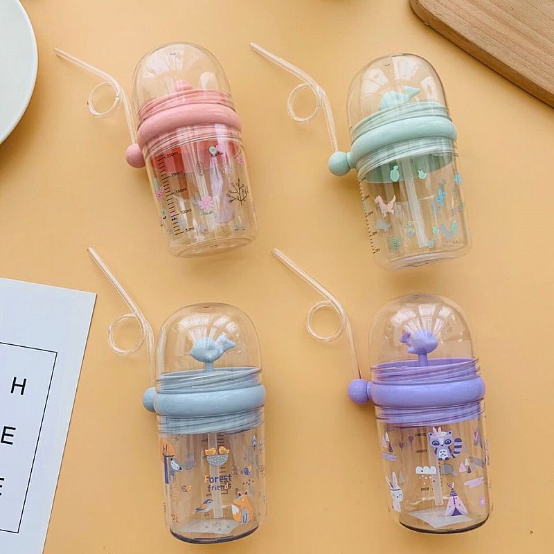 Botol Minum Anak Air Mancur Karakter Ikan Paus Sedotan BPA Free Motif 250 ml Tali – A543 Botol Minum Anak Air Mancur Karakter Ikan Paus Sedotan BPA Free Motif 250 ml Tali – A543