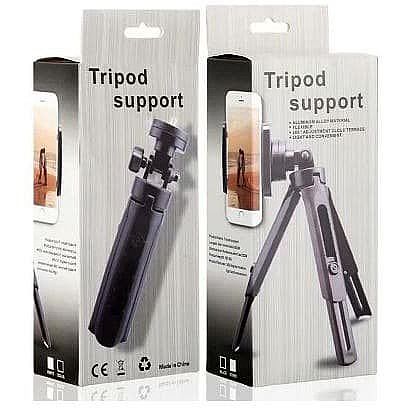 Tripod Mini 4 Level Ketinggian Support Foto + Bonus Holder U Handphone Hp – A580 Tripod Mini 4 Level Ketinggian Support Foto + Bonus Holder U Handphone Hp – A580