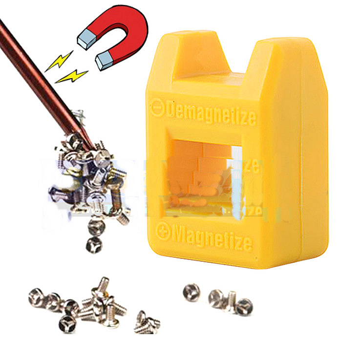 Pembuat dan Penghilang Daya Magnet Magnetizer Demagnetizer Obeng Tools – A825 Pembuat dan Penghilang Daya Magnet Magnetizer Demagnetizer Obeng Tools – A825
