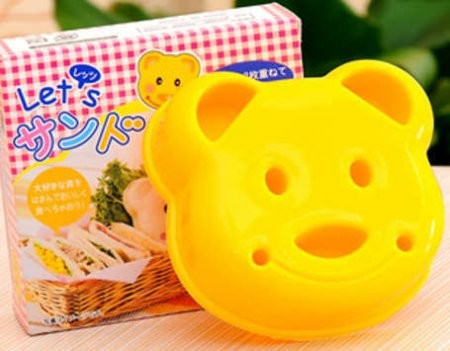 Cetak Roti Tawar Sandwich Bear Beruang Unik - 521 Cetak Roti Tawar Sandwich Bear Beruang Unik - 521