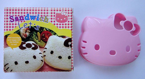 Cetak Roti Tawar Sandwich Hello Kitty - 522 Cetak Roti Tawar Sandwich Hello Kitty - 522