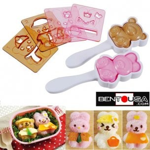 Cetakan Nasi Bear Kelinci - 541 Cetakan Nasi Bear Kelinci - 541