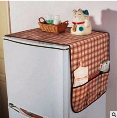 Cover Kulkas Organizer Taplak Penutup Lemari Es Meja Serbaguna � 903 Cover Kulkas Organizer Taplak Penutup Lemari Es Meja Serbaguna � 903