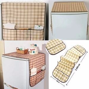Cover Kulkas Organizer Taplak Penutup Lemari Es Meja Serbaguna � 903 Cover Kulkas Organizer Taplak Penutup Lemari Es Meja Serbaguna � 903