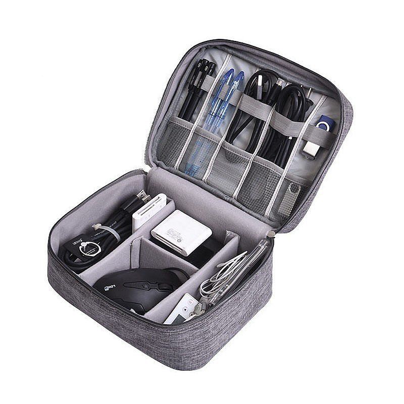 Gadget Organizer Bag Travel Tas Penyimpan Perangkat Elektronik