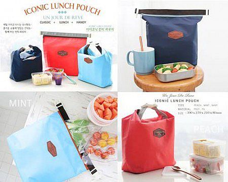 Iconic Insulated Bag Polos Tas Bekal Makanan Penyimpan Suhu Hawa Panas – 331