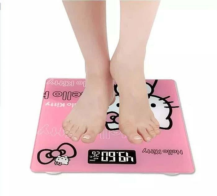 Timbangan Hello Kitty Berat Badan Murah Kotak Timbangan Digital HK Max 180 Kg - 803 Timbangan Hello Kitty Berat Badan Murah Kotak Timbangan Digital HK Max 180 Kg - 803