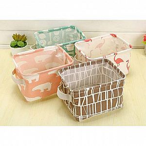 Desktop Storage Box Keranjang Multifungsi Organizer Mini Basket Kotak Tempat Mainan &ndash; A463