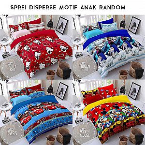 Sarung Sprei Ranjang Double Sprei Kasur Uk 180 x 200 T 20 Dewasa Merk Monalisa Random  &ndash; A471