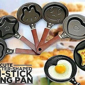 Frying Pan Karakter Teflon Masak Wajan Teflon Motif Telur Pancake Cute Bunga Love – 181