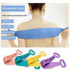 Silicone Brushes Bath Towel Rub Brush Sikat Punggung Mandi Pembersih Silikon – A468