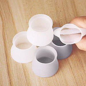 Alas Pelindung Kaki Kursi Meja Bahan Silikon Anti Slip 1 Set isi 4 pcs – A469