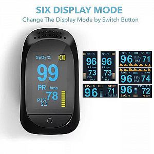 Oximeter Alat Pengukur Saturasi Denyut Nadi Jantung Oximetry Monitor LED AB 88 Varian LK87 – A467