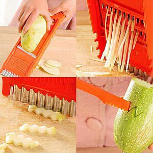 Alat Pemotong Sayur 6 in 1 Serbaguna Multifungsi Made in China – 404