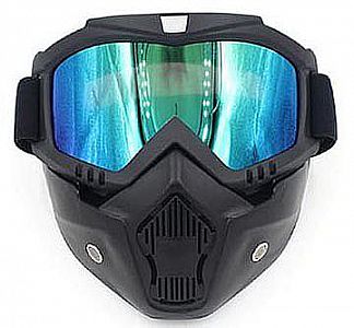 Google Mask Helm Motor Kaca Mata Motor Kacamata Airsoft Gun Paint Ball – A479