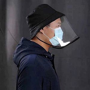 Topi Faceshield Hat Mask Face Shield Pelindung Anti Virus Penutup Wajah &ndash; A484