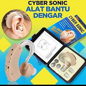 Alat Bantu Dengar Telinga Orang Tua Kuping Cyber Sonic Hearing Aid Tuna Rungu &ndash; A490