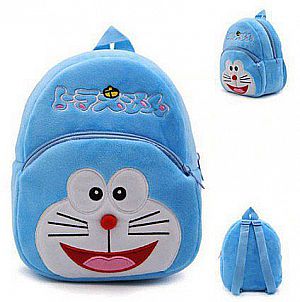 Tas Sekolah Anak 3D Karakter Kartun Lucu Tas Ransel Motif Balita TK Hello Kitty Doraemon – A498