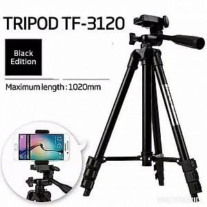 Tripod TF 3120 Tripod Kamera 3120 BLACK EDITION Camera 1 Meter Frre Holder U – A547