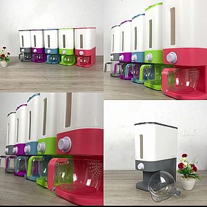 Dispenser Beras 12 Liter Tempat Penyimpanan Beras Wadah 12 Kg Box Toples – A557
