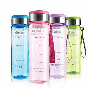 Botol B20 Dream Come Botol Minum 1000 ml 1 Liter BPA Free Food Grade – A564
