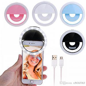 Ring Light Selfie Hp Charge Lampu LED Live Tik Tok Ringlight Handphone – A570