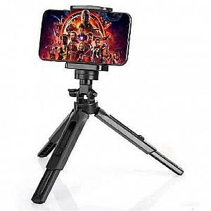 Tripod Mini 4 Level Ketinggian Support Foto + Bonus Holder U Handphone Hp – A580