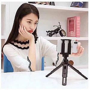 Tripod Mini 4 Level Ketinggian Support Foto + Bonus Holder U Handphone Hp – A580