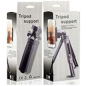 Tripod Mini 4 Level Ketinggian Support Foto + Bonus Holder U Handphone Hp – A580