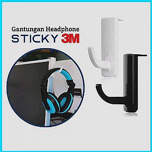 Stand Hanger Gaming Cantolan Headset Alat Cantol Head Holder Headphone Putih – A588