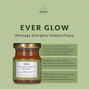 Realfood Ever Glow 70 ml Sarang Walet ORI Ekstrak Kurma Energi & Vitamin – A593