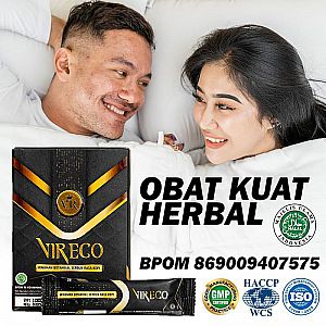 VIRECO Obat Herbal Pria Wanita Kuat Ginseng Merah Halal BPOM MD ORI -  A597
