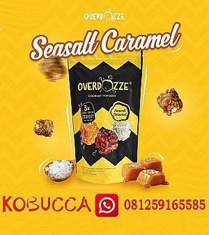 Overdozze SEASALT CARAMEL Popcorn Jagung Pop Corn Sea Salt Karamel &ndash; OZC2