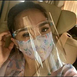 Face Shield Kacamata Medis Pelindung Wajah Faceshield  Transparan Mask – A310