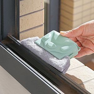 Sikat Pembersih Celah Jendela Sikat Dapur Window Slot Cleaner Sekat – A674