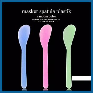 Sendok Masker Spatula Plastik Facial Mask Stik Mangkok Master Spatula Warna – A675