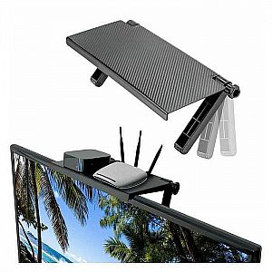 Screen Top Shelf Rack Rak TV Atas Portable Tanpa Paku Universal Flat Secreen – A704