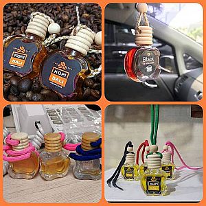 Parfum Mobil Kopi Bali Botol Aroma Coffee Bottle Pengharum Kamar Ruangan – A753