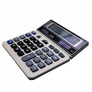 Kalkulator 12 Digit Calculator Dagang Original Besar Manual Fukuta Merk FK – 868 L
