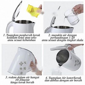 Pembersih Kettle Elektrik Pencuci Anti Bakteri Thermos Bathup Water - A797