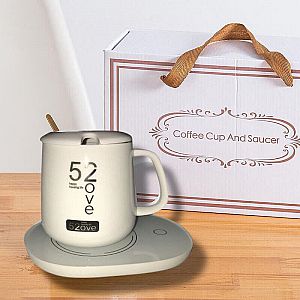Mug Cangkir Listrik Penghangat Minuman Kopi Susu Cup Warmer Elektrick - A799