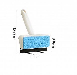 Alat Pembersih Kaca Jendela Bow Lap Brush Mirror Cleaning Tool 2 In 1 - A802