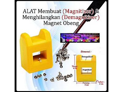 Pembuat dan Penghilang Daya Magnet Magnetizer Demagnetizer Obeng Tools – A825