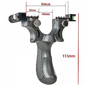 Ketapel Tactical Laser Sight Presisi Slingshot Flatband Waterpass - A877