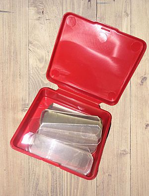 Sticker Nama Double Tape Label Name Dapur Kitchen Waterproof Satuan - A878